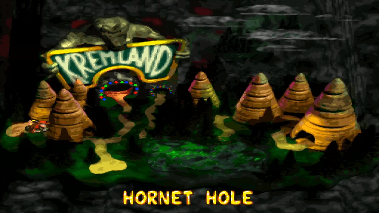 DONKEY KONG COUNTRY 2™ : DIDDY'S KONG QUEST™ / ACT 4. KRAZY KRAEMLAND / A4#1. HORNET HOLE! DK