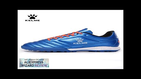 KELME Men Training TF Soccer Shoes Artificial Grass Anti-Slippery Youth Football Shoes Review