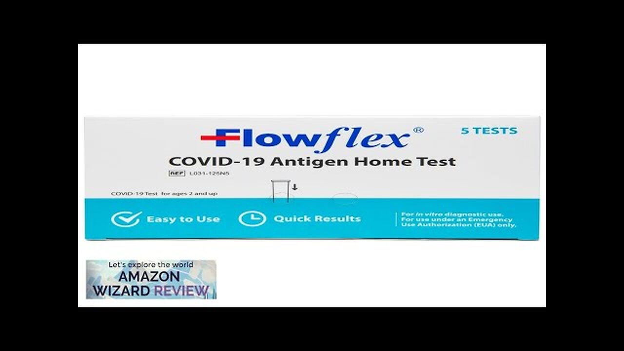 COVID-19 Antigen Home Test kit 1 Pack 5 Tests Total. FDA EUA Review