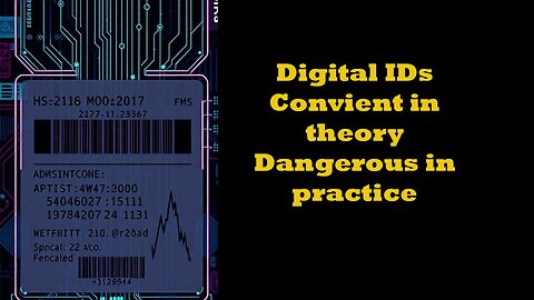 Digital ID. The shift we all knew was coming.