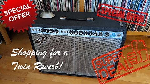 Shopping for a Twin Reverb. Massive Bargain!