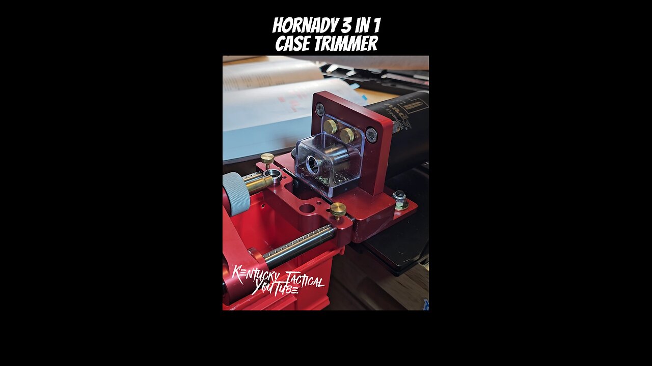 Hornady 3 in 1 Power Case Trimmer - Incredibly Accurate