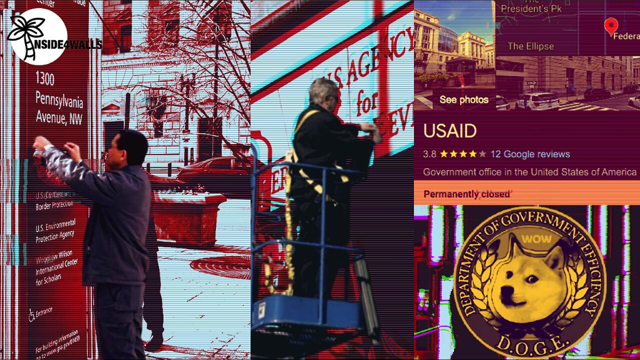 USAID Officailly DEAD!! It's Buildings Are Being Scrubbed Of It's Existence.Signs Removed And MORE!!