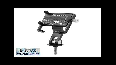 BENGGUO Bike Holder Aluminum Alloy 180° Adjustable Sturdy Anti-fall Waterproof 0.2kg Review