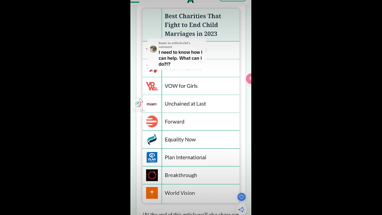 Charities to end child marriages