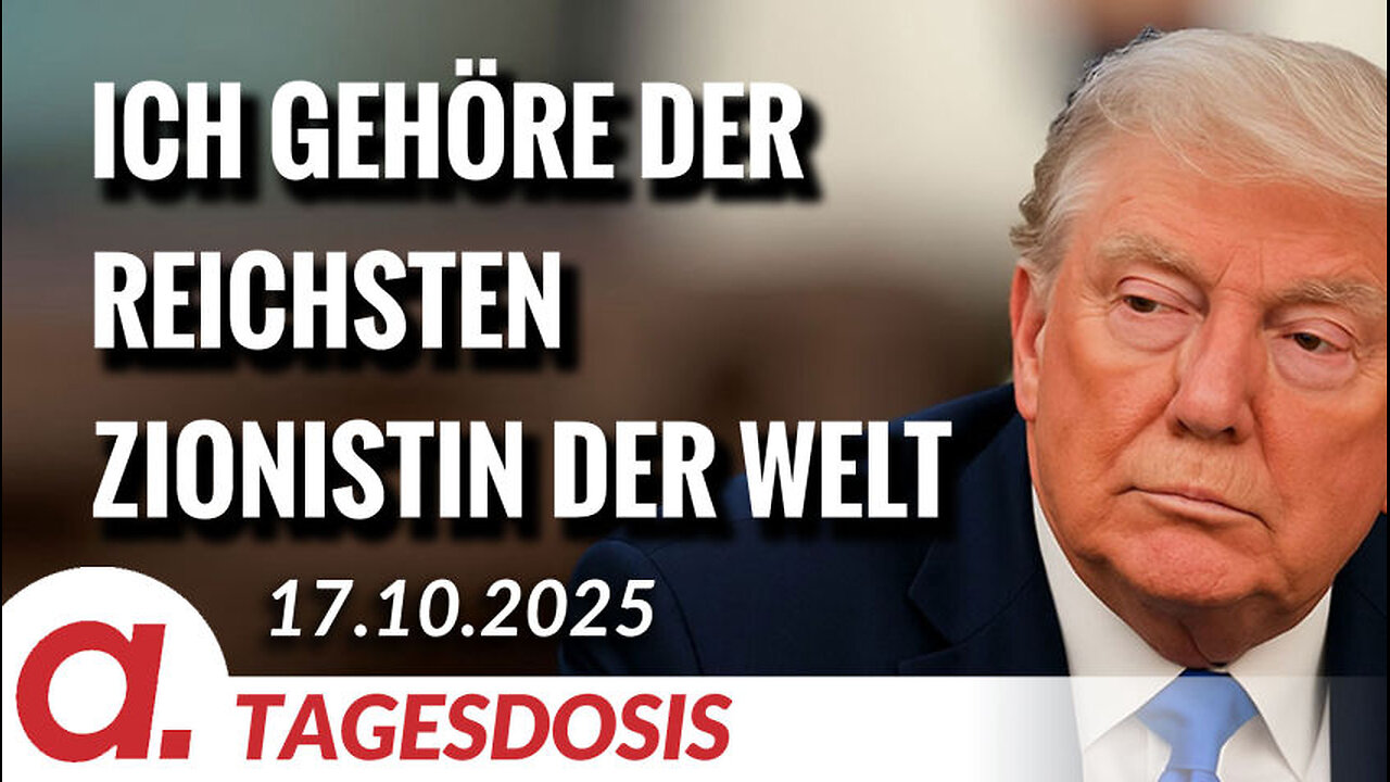 Trump gesteht - Ich gehöre der reichsten Zionistin der Welt | Von Rainer Rupp