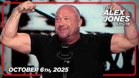 THE ALEX JONES SHOW - 10/6/25: CIVIL WAR WATCH: Dem Leaders Falsely Claim Trump Is Establishing Martial Law, Openly Stoke Flames Of Insurrection In Blue States/Cities! We Are Witnessing The Podesta Plan To Plunge America Into A Race-Based Civil War Design