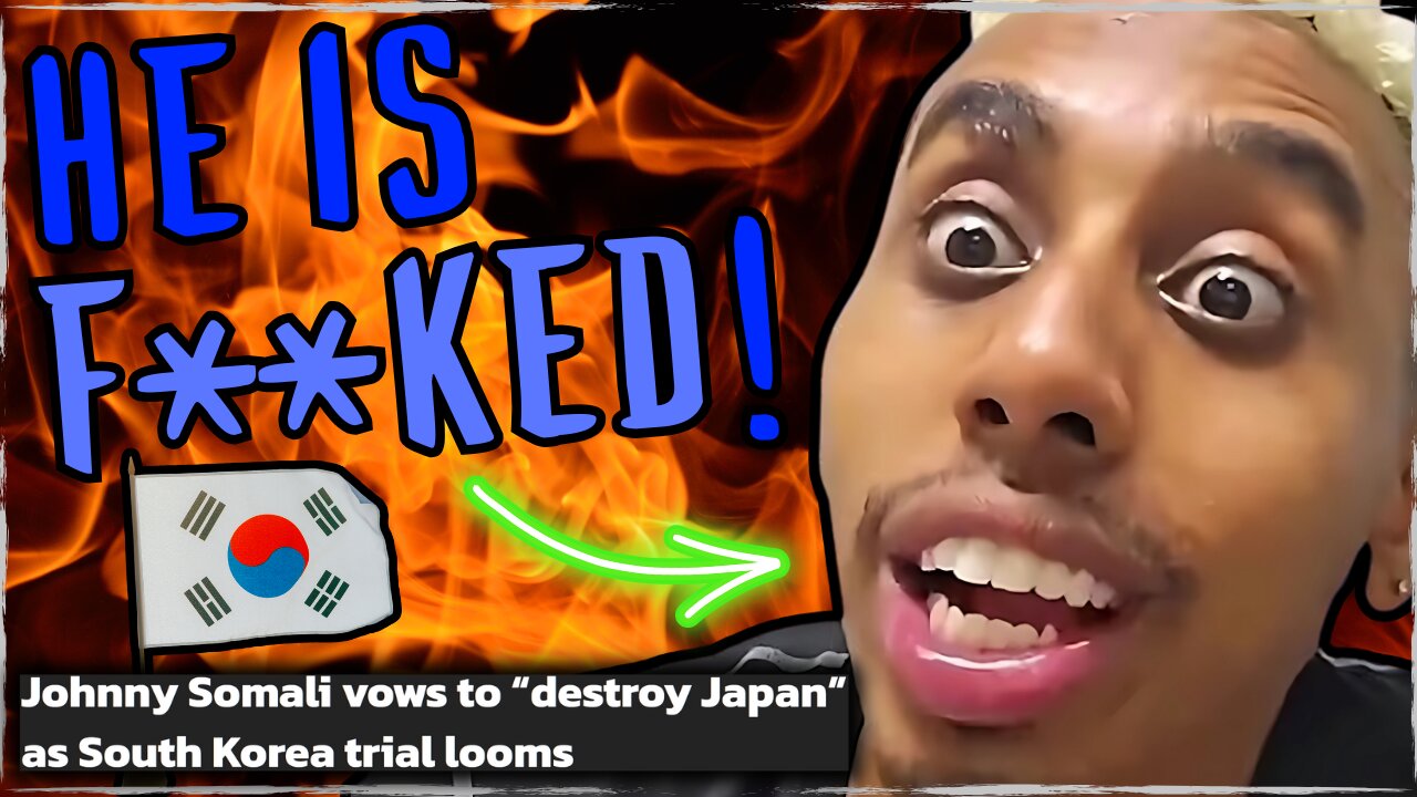 Johnny Somali Vows to "Destroy Japan" Ahead of South Korea Trial!