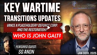 JMC W/ Key Wartime Transitions Updates - SG Anon. OPINION ON ECONOMY, TRUMP, & MORE CLIF HIGH