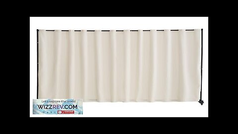 Room Divider Portable Panel Room Divider with Wheels Privacy Screen Beige Review