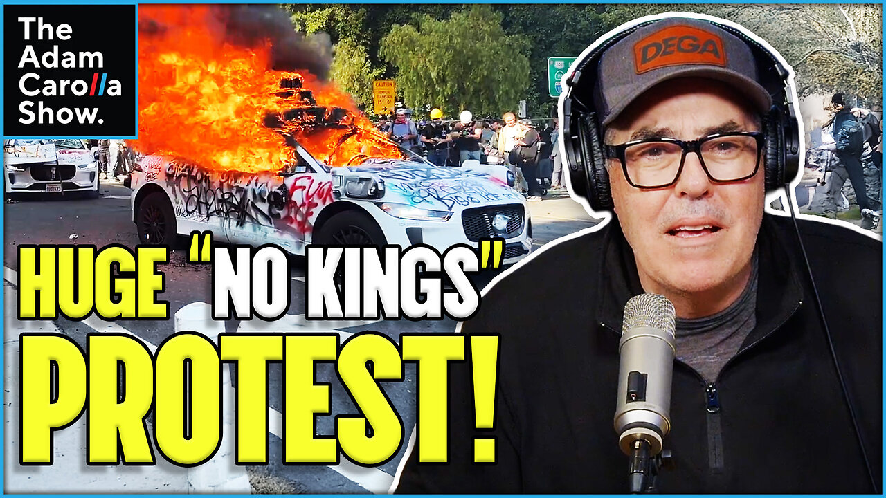 “NO KINGS” Protests Expecting “Millions” & Naked Protesters In Portland on Bikes