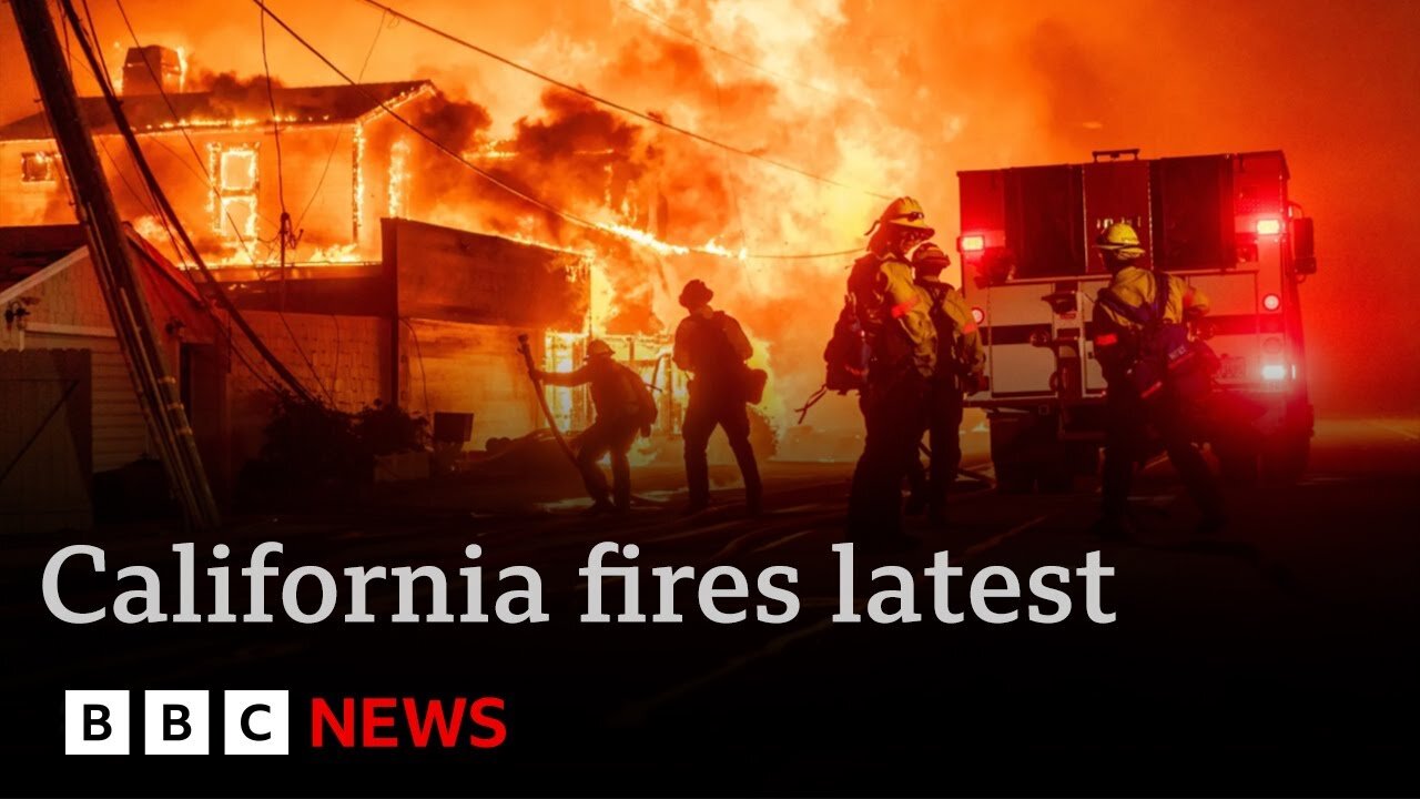 California inferno rages out-of-control as arson investigation launched