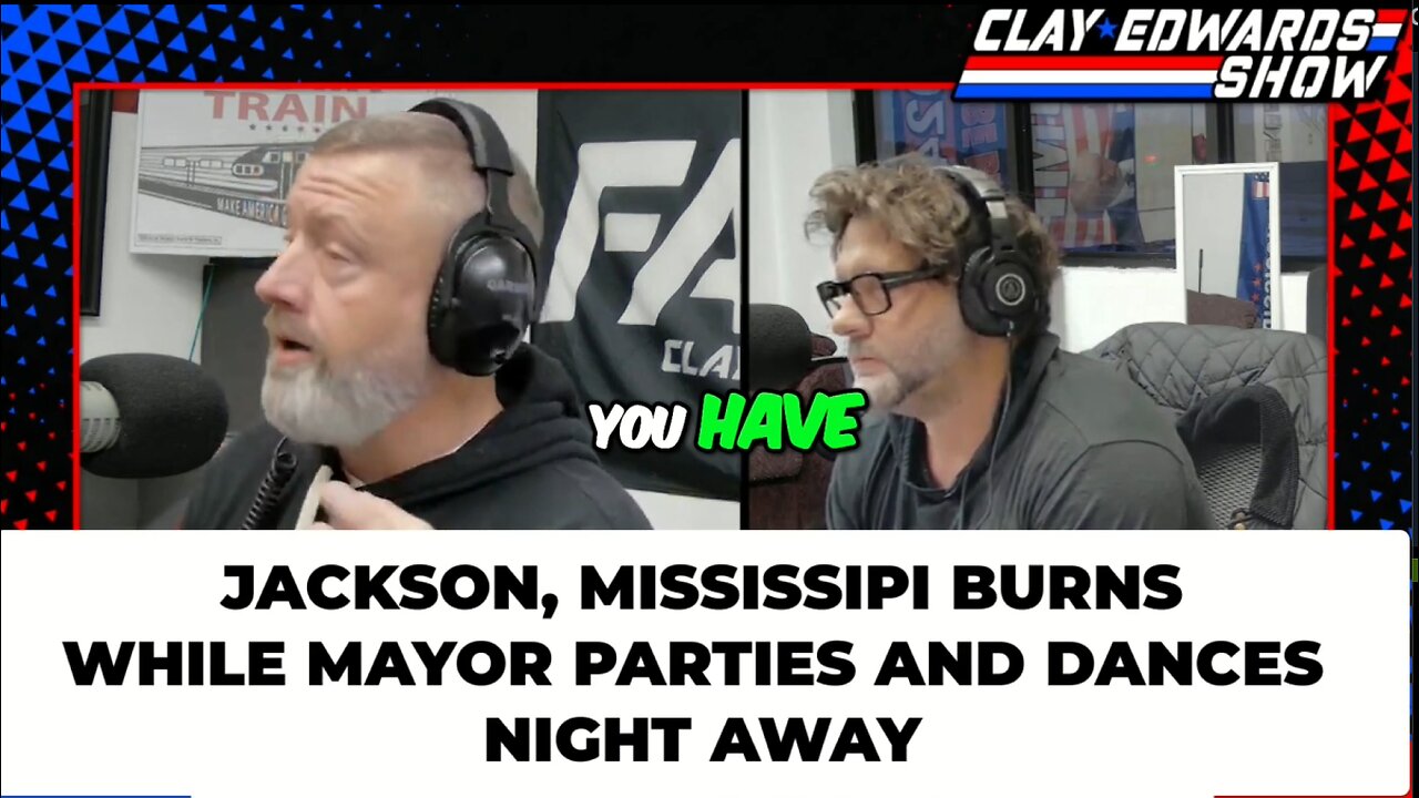 JACKSON, MISSISSIPPI BURNS TO THE GROUND WHILE MAYOR DANCES THE NIGHT AWAY OUT ON BOND