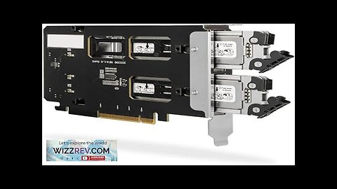 ICY DOCK Dual Bay 2X M.2 NVMe SSD to PCIe 4.0 x8 Review