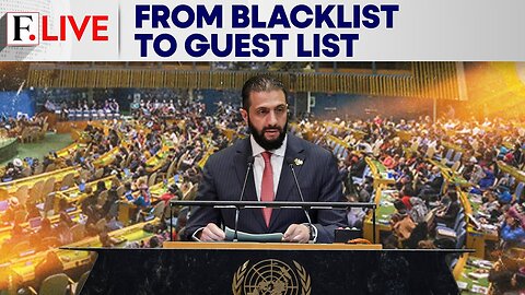 UN Lifts Sanctions on Syria’s Al-Sharaa Ahead of First White House Visit | Firstpost Live | N18G