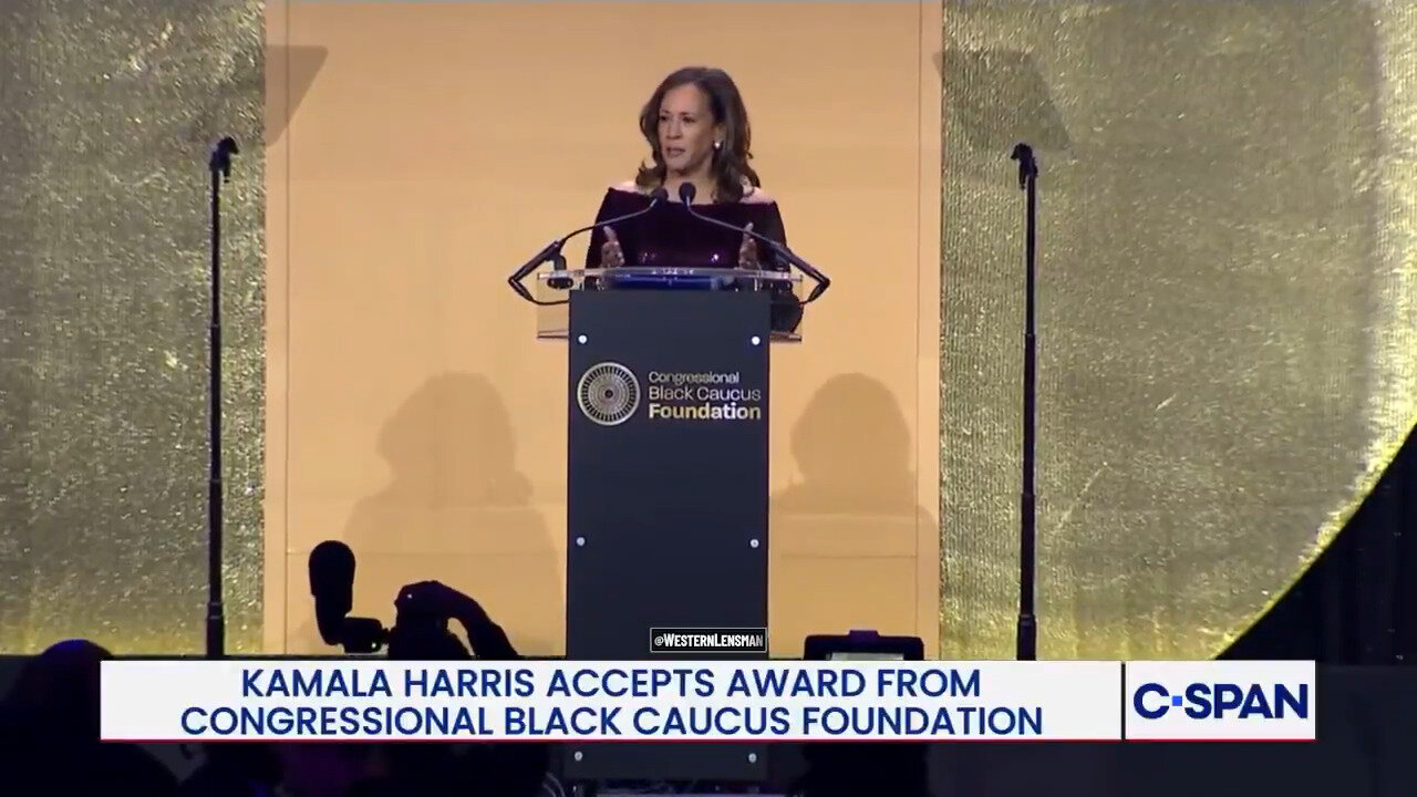 Kamala Harris: Jimmy Kimmel Lying That A MAGA Shooter Assassinated Charlie Kirk Was A **JOKE**