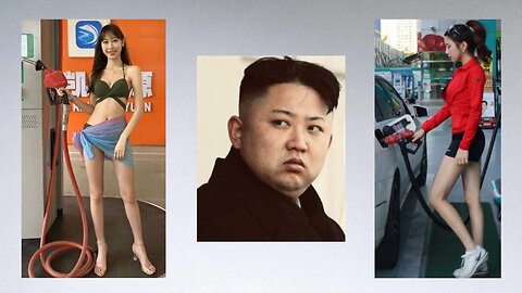 Shocking reason why the most beautiful women work at gas stations in North Korea