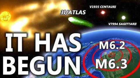 Two Stars EXPLODE and Two BIG Earthquakes Rupture as 3I/ATLAS is hit by CME 💥 This is Getting WEIRD 