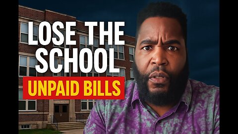 Dr. Umar Johnson Speaks Out: Facing School Foreclosure Over Unpaid Bills"