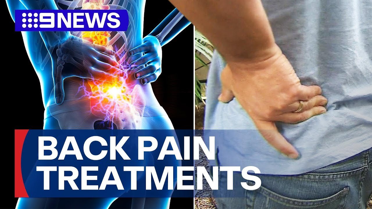 Which back pain treatments work | 9 News Australia #backpain #backpaintreatment #news