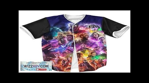 Marvel Avengers Endgame Movie Poster MLB Baseball Uniform Review