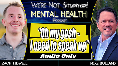 Overcoming Vision Loss & Surviving Suicide: Zach Tidwell's Journey | We're Not Stumped Podcast