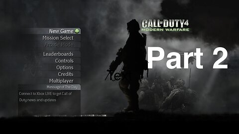 Call of Duty 4: Modern Warfare Gameplay Walkthrough