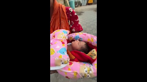 Baby home entry video