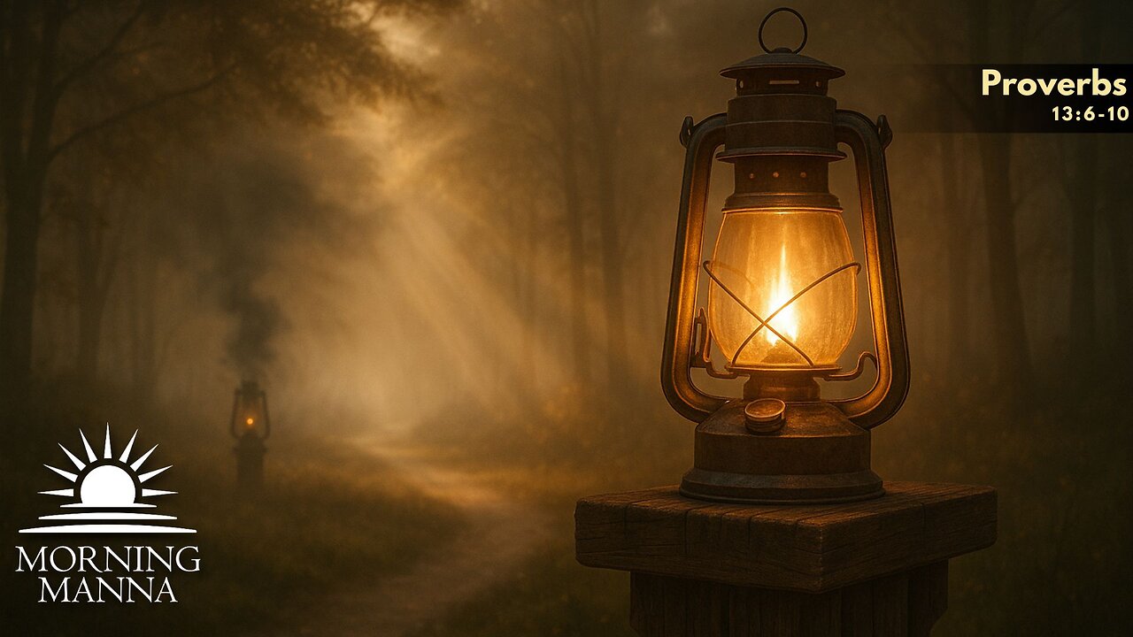 Morning Manna - September 30, 2025 - Proverbs 13:6-10 - Guarded by Righteousness, Humbled by Wisdom