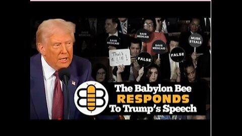 The Official Babylon Bee Response To Trump's Speech