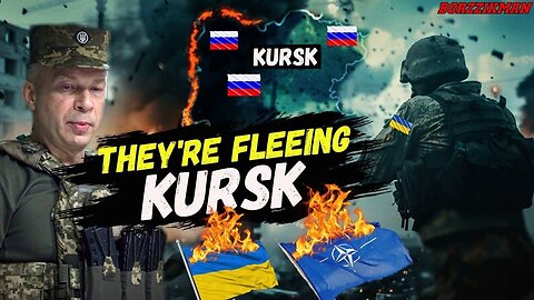 The WAR is LOST: Ukrainian Soldiers Began To Flee KURSK En Masse, Abandoning The Dead and Wounded