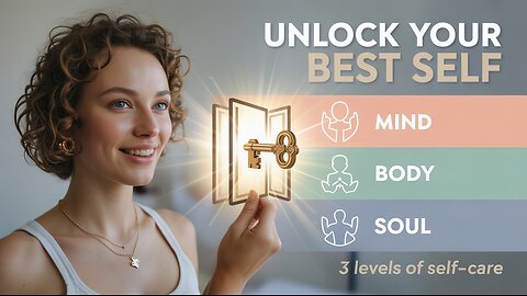 Unlock Your Best Self: 3 Levels of Self-Care #SelfCare #SelfCareJourney #HolisticWellness
