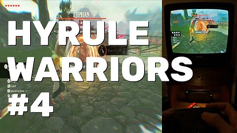 Hyrule Warriors: Age of Imprisonment Walkthrough Part 4 (Switch 2 CRT TV)