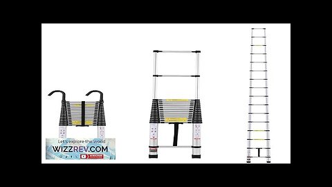 VEVOR Telescoping Extension Ladder 20.3FT Multi-button Retraction 375 LBS Review