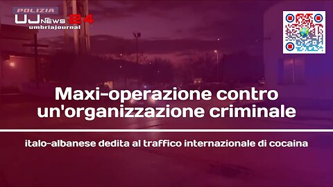 Maxi-operazione contro un'organizzazione criminale