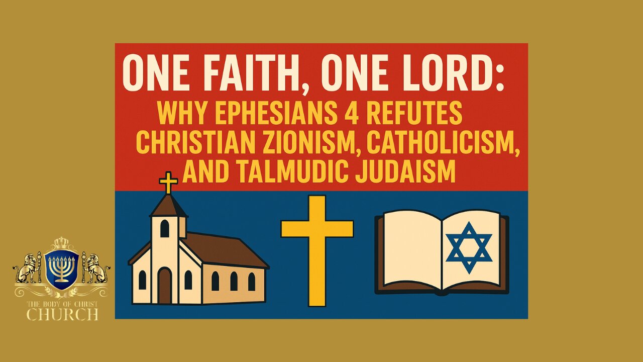 THE BOCC PRESENTS - “Ephesians 4 and the Narrow Way: Scripture Over Systems”