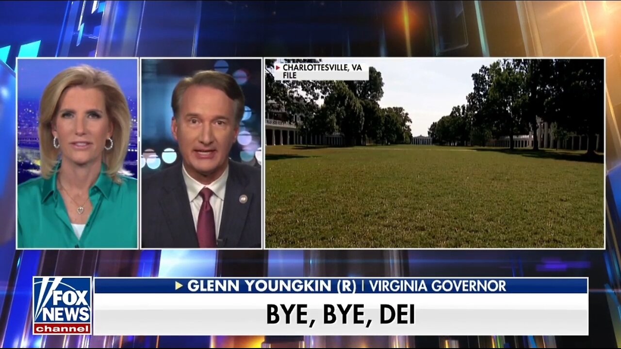 Gov Glenn Youngkin: DEI Is Done At UVA