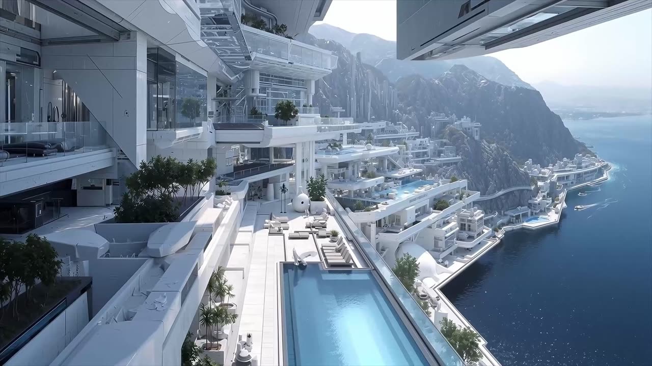 Fractal City from Another Dimension