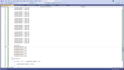 Dungeon Walls and Doors Set Up