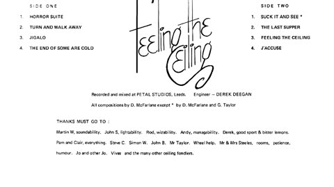 Luigi Anada Boys- Feeling the Ceiling 1978