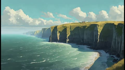 ჩუბინა · Chub1na.Ge (Best Part Extended) 1 hour loop with 7 sister cliff background