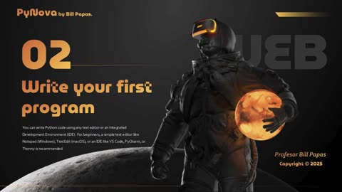 How to Write Your First Program in Python