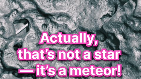उल्कापिंड क्या है? | Meteors Explained in Hindi 🌠”
