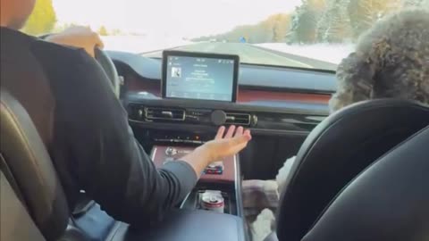 Going for a drive with my family