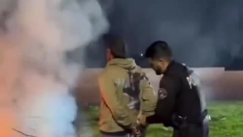 Fire starter arrested in Azusa California