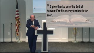 Be More Thankful ( Psalm 135; 1,25) Tracy Ross