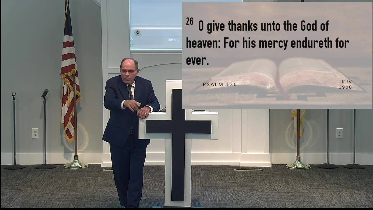 Be More Thankful ( Psalm 135; 1,25) Tracy Ross