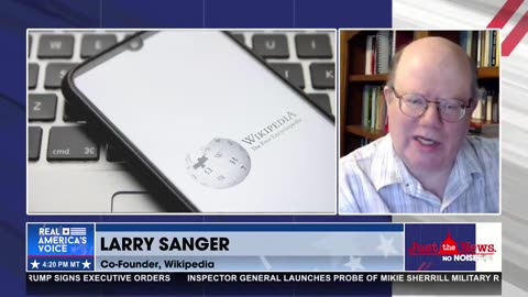 Wikipedia Co-founder says platform is biased to the left