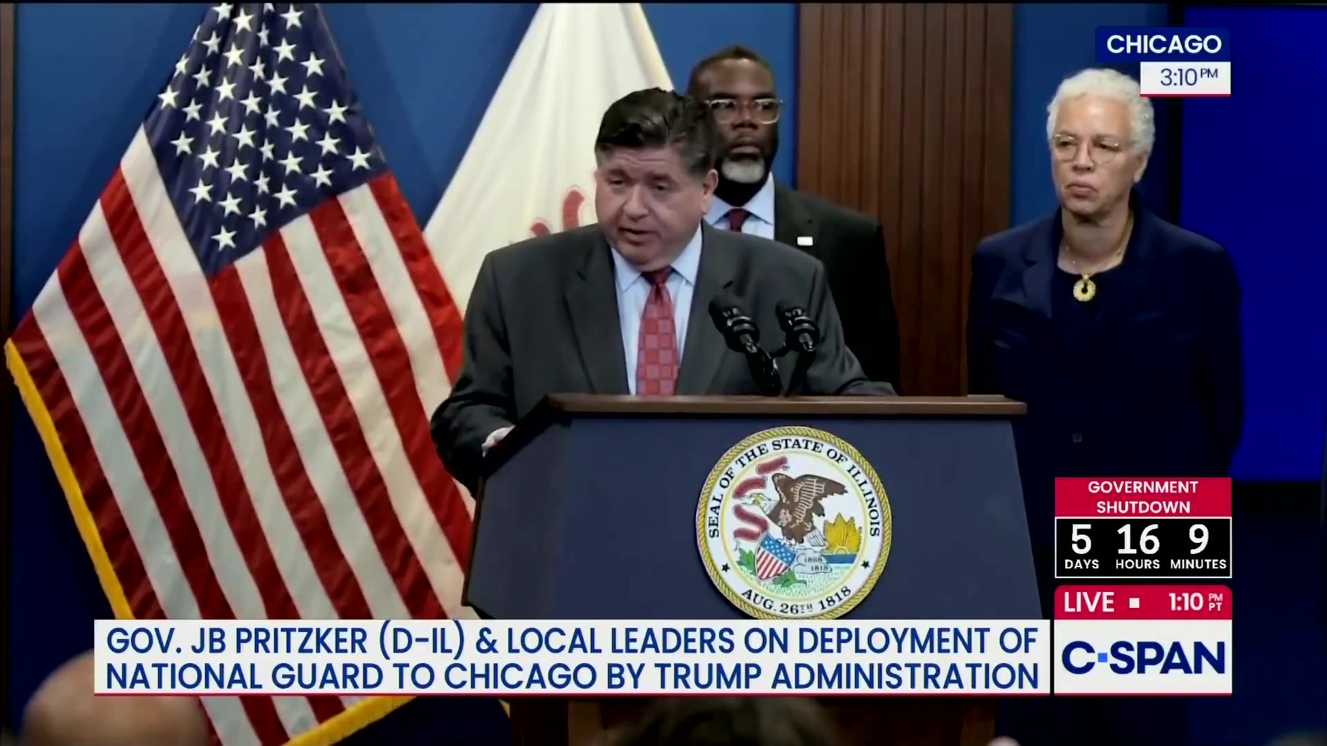 30 Shot & 5 Killed in Chicago: Pritzker says stay the hell out of Illinois” to the National Guard