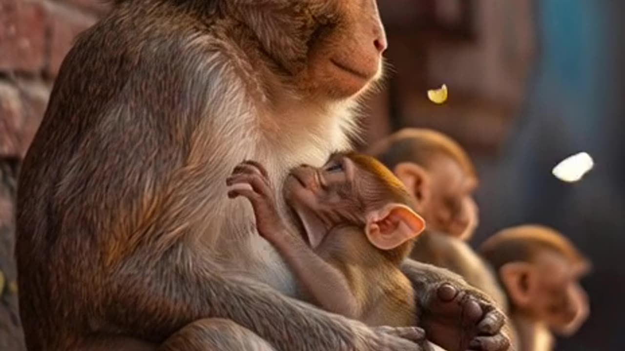 The video is made with AI, it may be artificial